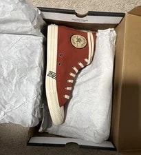 Converse X Naruto Shippuden Gaara Chuck Taylor All Star Shoes Sz 8/ 10 2