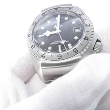 Tudor Black Bay P01 42mm Stainless Steel/Leather Black Dial 70150 4