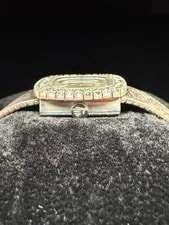 Rolex Precision 18K White Gold Diamond Emerald 4