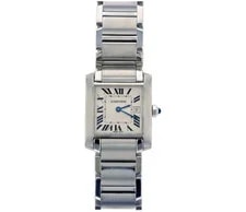 Cartier Tank Française Medium 2465 Stainless Steel Quartz 3