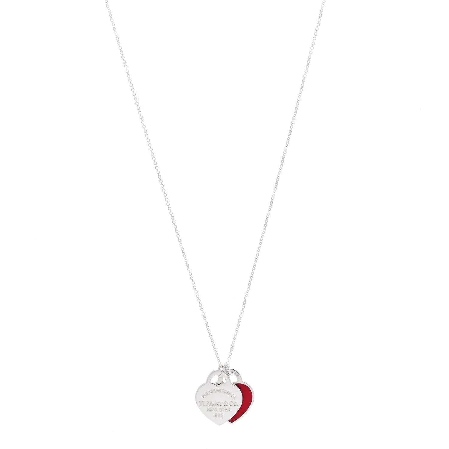 Enamel Large Return To Tiffany Double Heart Tag 3