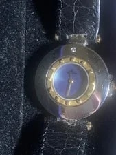 Jaeger-Lecoultre 18k Gold Bezel. Blue MOP Dial. Ref.421.5.09 Rendez-Vous 4