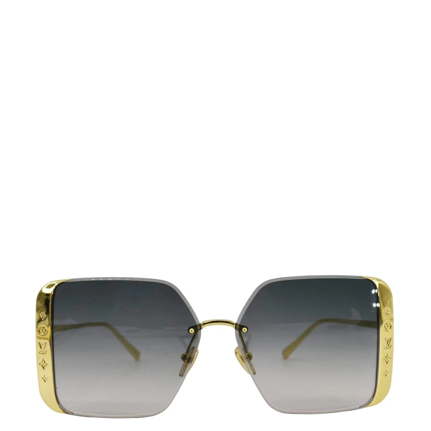 Louis Vuitton — Louis Vuitton Moon Z1994U Metal Frame Square Sunglasses — Accessory — resale