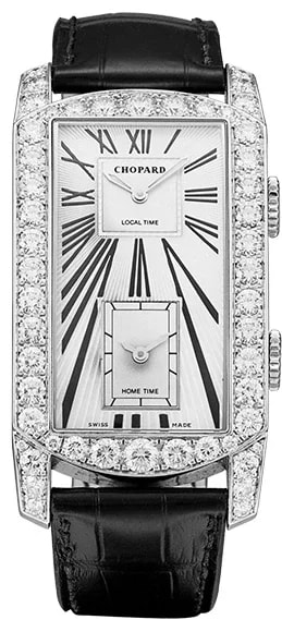 Worldofluxuryus — Chopard Classics 'Dual Tec' 18K White Gold & Diamonds Lady's — Watch — resale