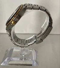 Omega Seamaster 200M Professional YG Bezel Quartz Working 18K 4