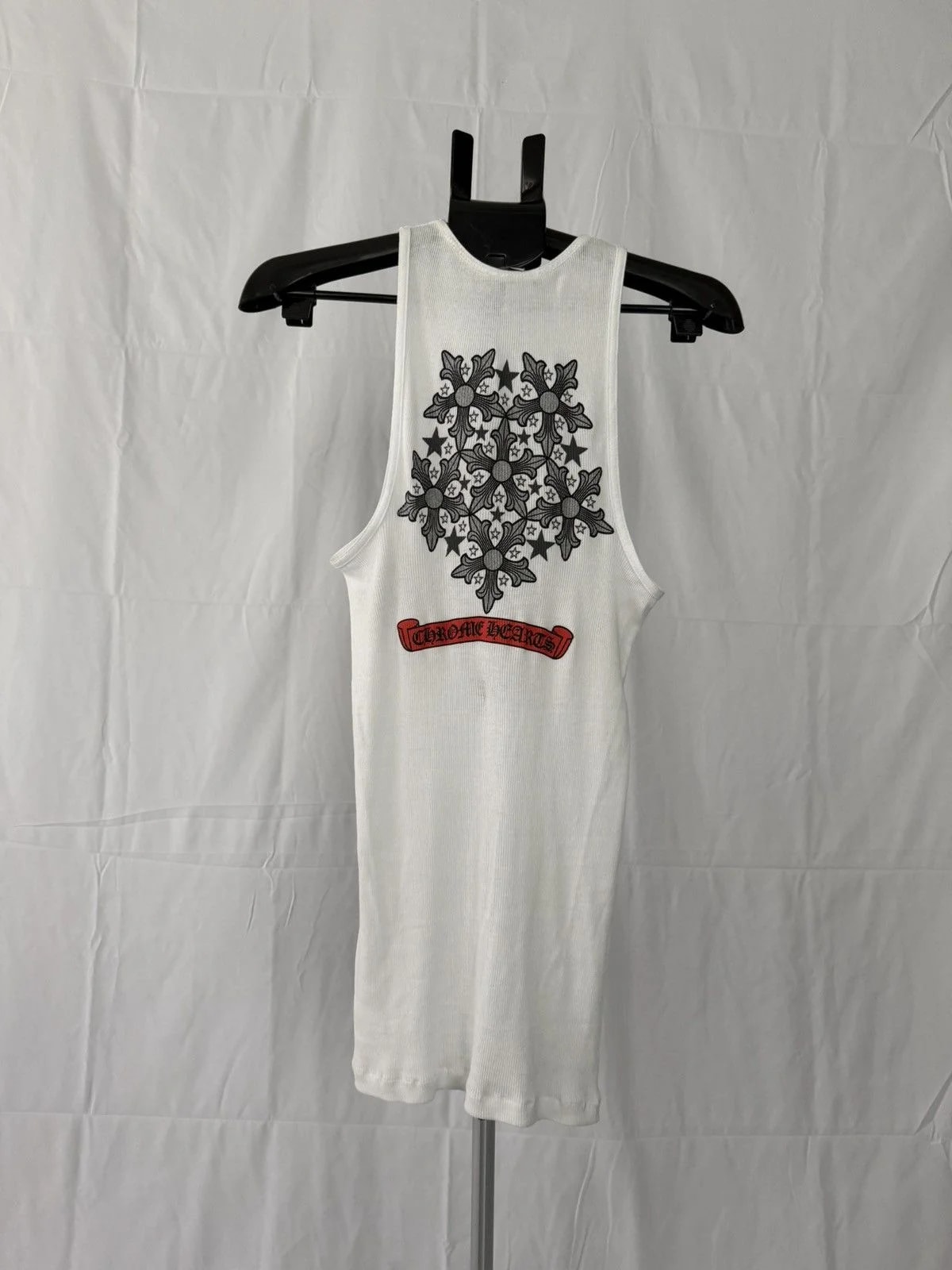 Chrome Hearts — Hearts Ninja Star Star-Cross Tank Top — streetwear — resale