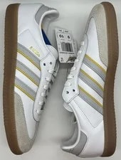 Adidas Originals X Real Madrid Samba Home Kit JQ4038 Size 9 Nwob la Liga 3