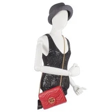 Gucci Marmont Wallet on Chain Matelasse Hibiscus/ OP: €1600 2