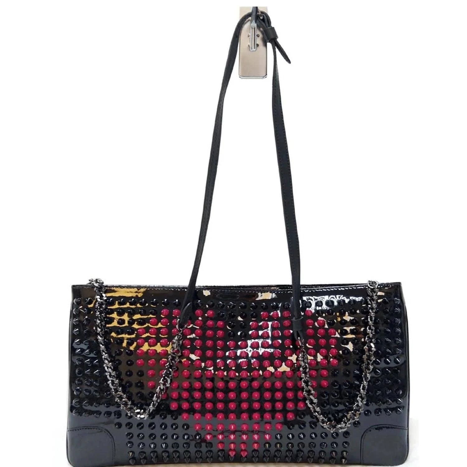 Christian Louboutin — Christian Louboutin Loubiposh Valentines Spiked — Handbag — resale