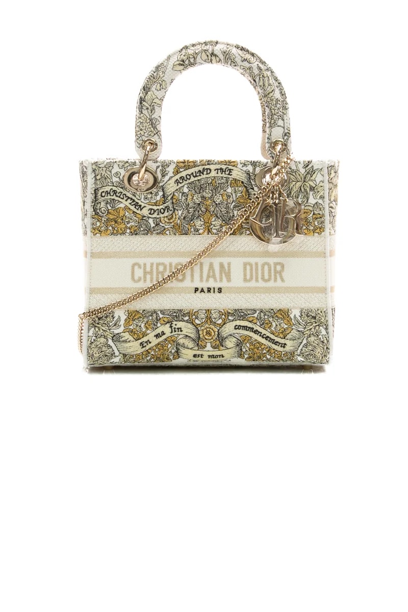 Dior — Around the World Medium Lady D-Lite — Handbag — resale