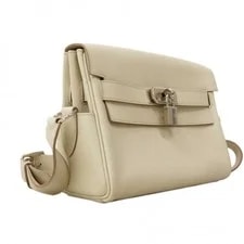 Auth [6db1587] Hermes Kelly Messenger Evercolor Beton Me... 2