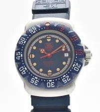Tag Heuer — TAG Heuer Formula 1 WA1410 Blue Dial Quartz 200M Date Swiss Made — Watch — resale