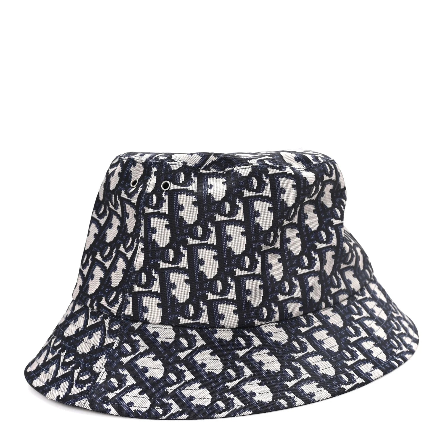 Dior — Reversible Teddy-D Brim Bucket Hat — Accessory — resale