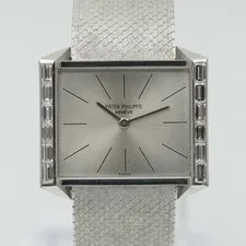 Patek Philippe 3506/2 "Skater" 18K White Gold Diamond Bezel Circa 1970's 3