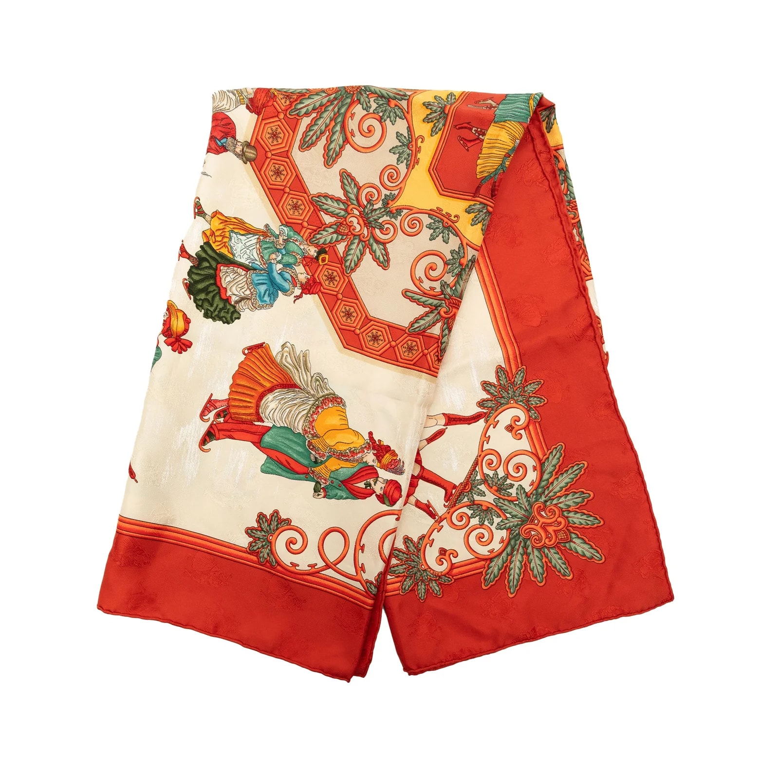 Hermès — Joies D Hiver Scarf 90 — Accessory — resale