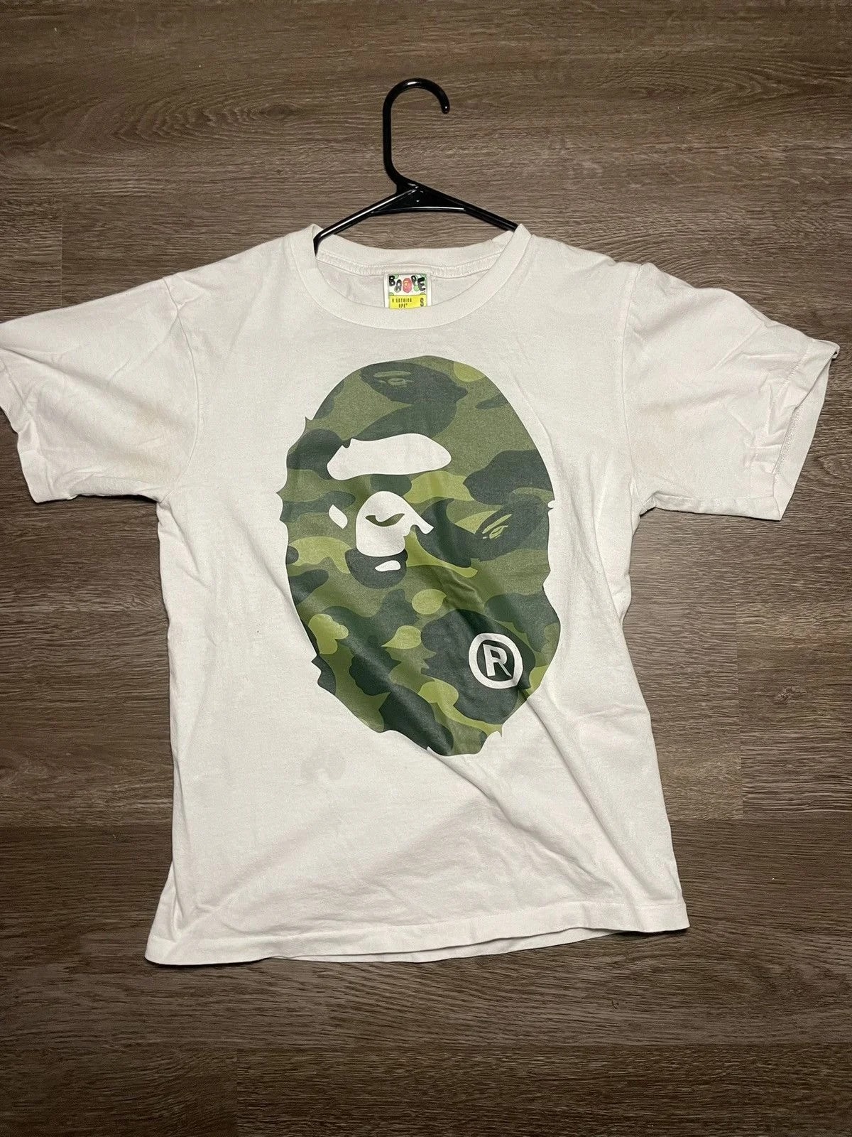 BAPE — Camo Bape Shirt — streetwear — resale