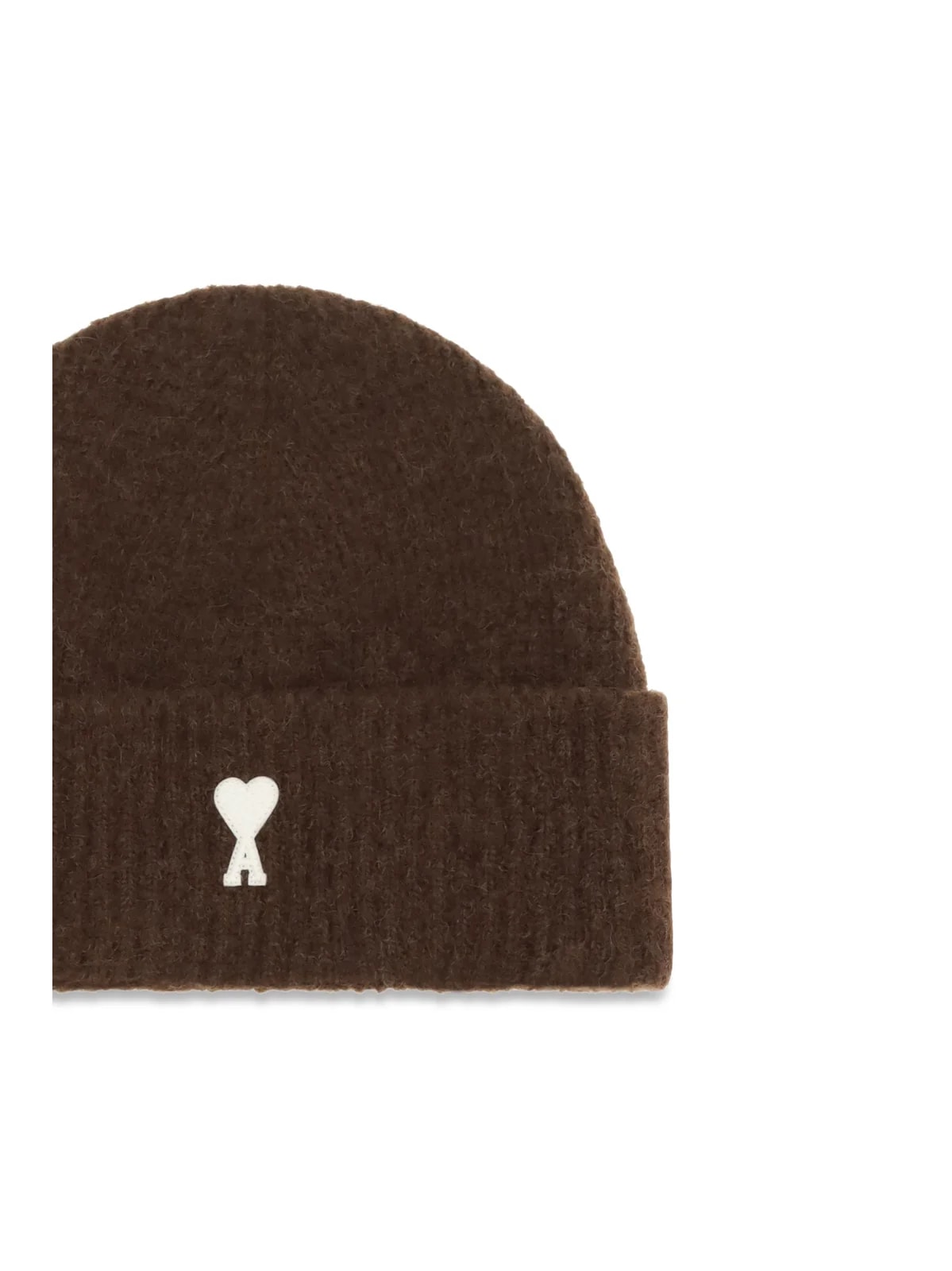 Ami Paris Ubo005kn0135 Ribbed Beanie — Ovis Aries Beanies 3