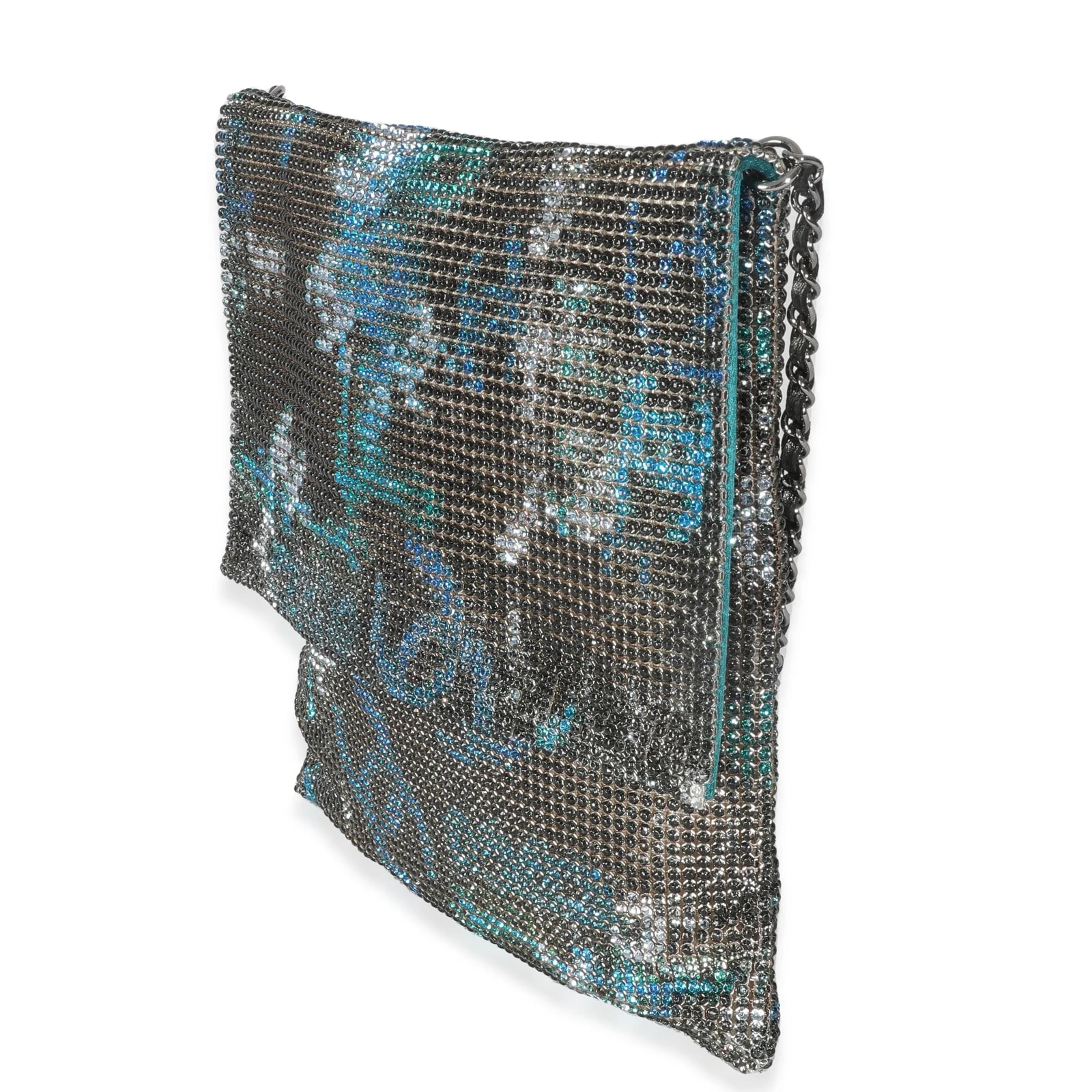 Chanel Graffiti Cc Chainmail Flap ; Embellished 4
