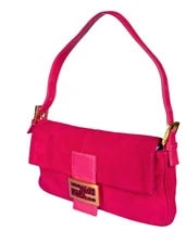 Authentic Fendi Baguette Glitter Buckle Y2K 2