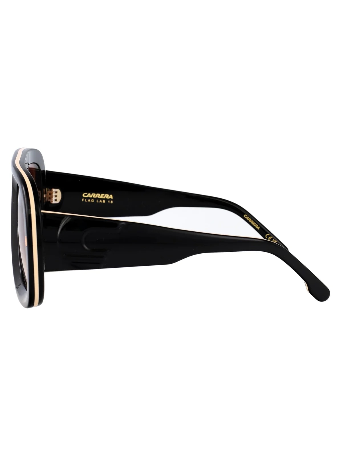 Carrera Flaglab18 Sunglasses — Black Acetate 3