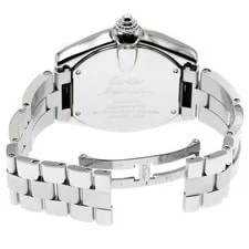Cartier Roadster W62032X6 40mm SS Silver Dial Automatic GMT Date #C226 2