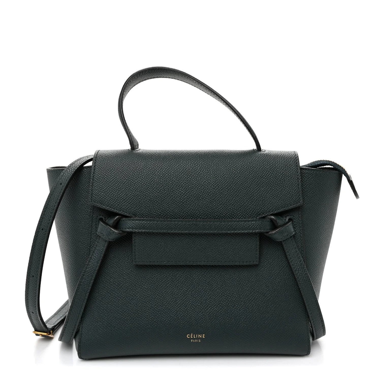 Celine — Grained Belt Bag Abyss — Handbag — resale