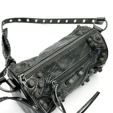 [New and Unused] Balenciaga City Studded Mini Boston 4