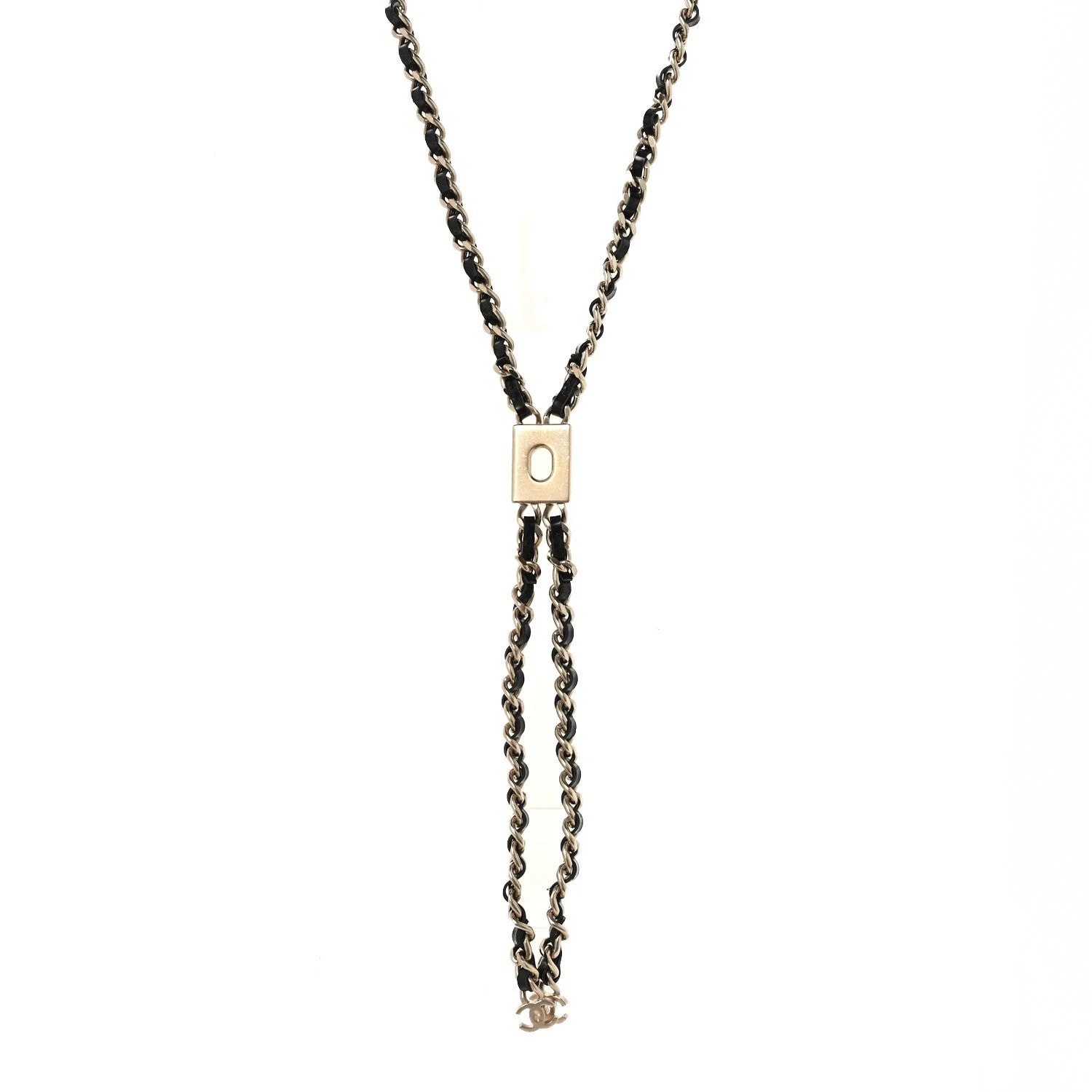 Chanel — Metal CC Lariat — Jewelry — resale