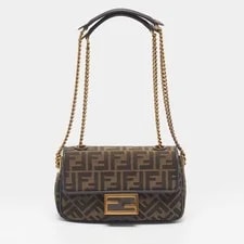 Fendi — Fendi Baguette Chain Midi and — Handbag — resale