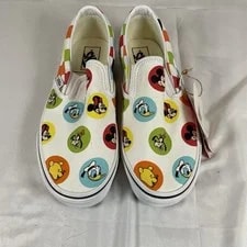 Vans Disney World 50th Anniversary Classic Slip-On Shoes 7 8.5 NEW 2