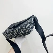 Christian Dior Saddle MM Crossbody Dark Classic 4