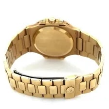 Patek Philippe Nautilus Automatic 37mm 18k Yellow Gold Diamond Dial/Bezel 3800J 2