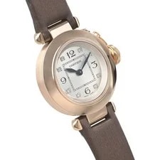 Cartier Miss Pasha WJ124028 Quartz 27mm Diamond Dial Pink Gold 3