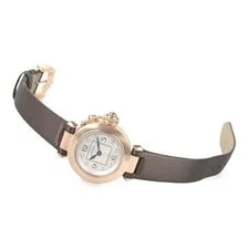 Cartier Miss Pasha WJ124028 Quartz 27mm Diamond Dial Pink Gold 4