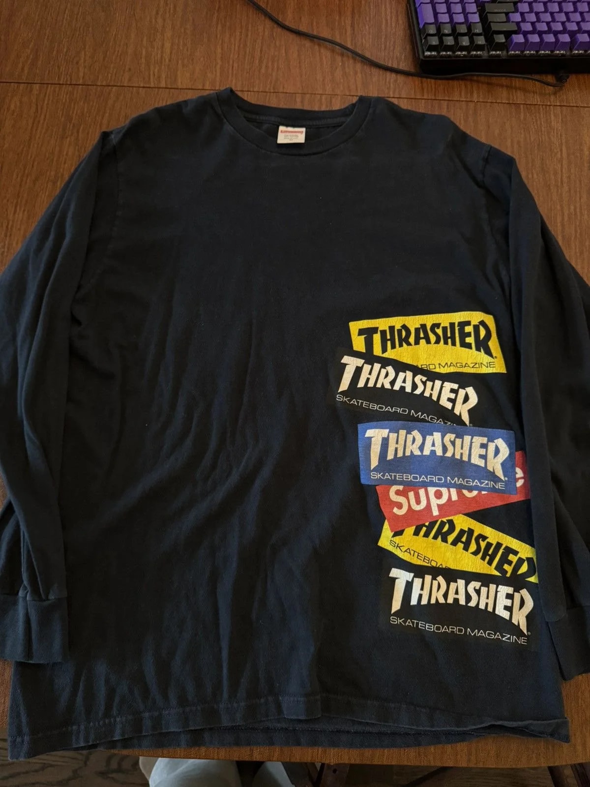 Supreme — Supreme X Thrasher Long Sleeve — streetwear — resale
