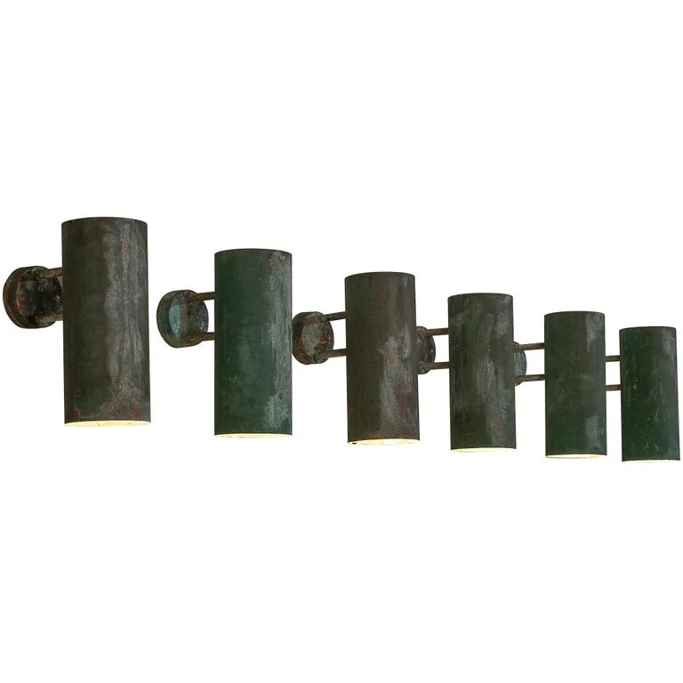 Hans-Agne Jakobsson ‘Rulle’ Wall Lights in Patinated 2