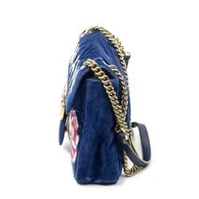 Gucci Medium GG Marmont Flap Embroidered A 3