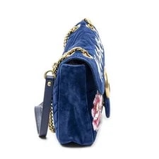 Gucci Medium GG Marmont Flap Embroidered A 4
