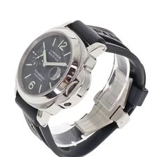 Panerai Luminor44 PAM00104 Stainless Steel Leather Diamond With Box #KNW1075 2