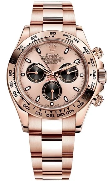 Worldofluxuryus — Rolex Oyster Perpetual Cosmograph Daytona 18K Rose Gold — Watch — resale