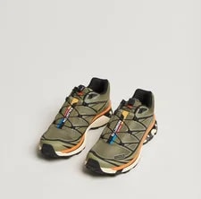 NEW Salomon XT-6 Deep Lichen Marmalade Size 10.5M 11.5W L47582500 2