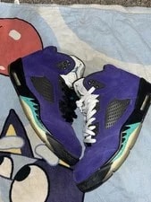 Jordan Air 5 / Mid Top Lace-Up Basketball 3