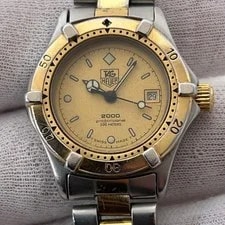 Tag Heuer — TAG Heuer Professional 200 964.008 Quartz Color Gold Silver — Watch — resale