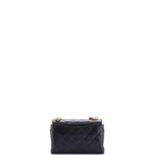 Chanel Logo Enamel Full Flap Bag Quilted 3