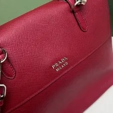 Prada Galleria Double Buckle Messenger 4