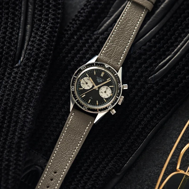 1960s Heuer Autavia Ref. 3646 'Andretti' 3