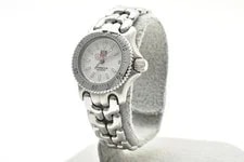 TAG Heuer S99.008M SEL Automatic White Silver Professional Japan 2