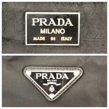 Prada Triangle With Logo Boston SilverHardware 4