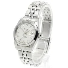 Tudor Princess Date 92400 25mm SS Silver Dial Automatic Date #C503 2