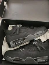 Size 13M/14.5W - Jordan 4 Retro Cat (2025) FV5029-010 3